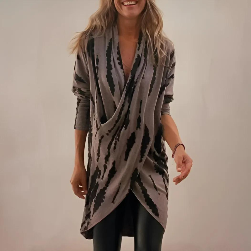 Evelyn | Luxury V-Neck Tunic Loose Fit