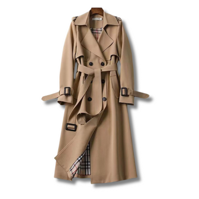 Amaya | Classy Belted Trench Coat