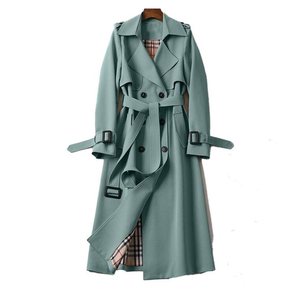 Amaya | Classy Belted Trench Coat