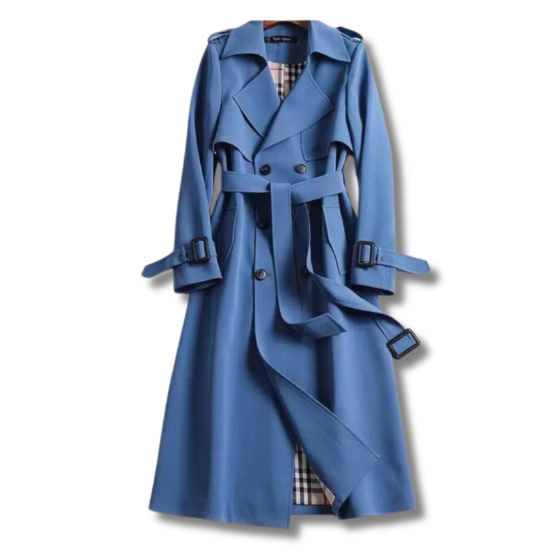 Amaya | Classy Belted Trench Coat