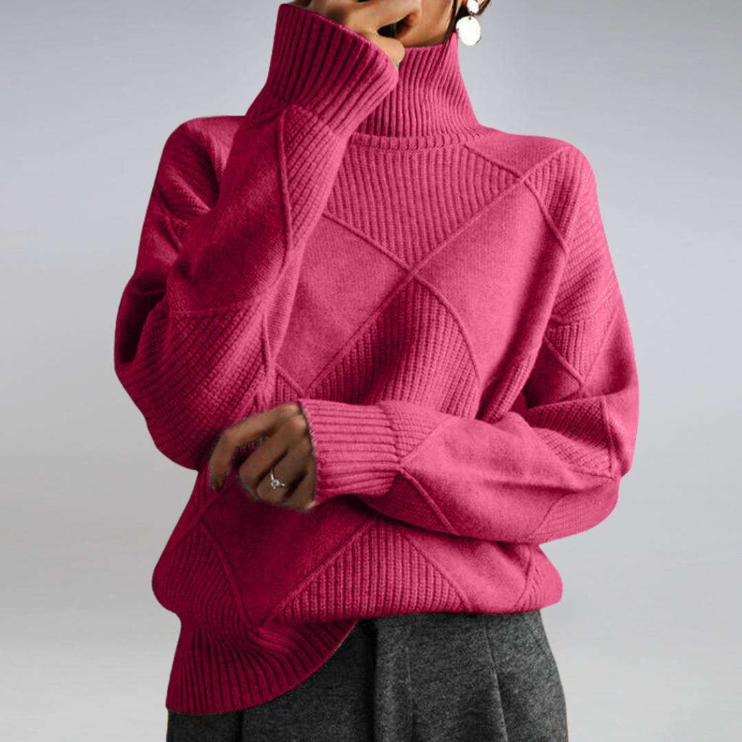 ADELLE™ | CASHMERE TURTLENECK SWEATER