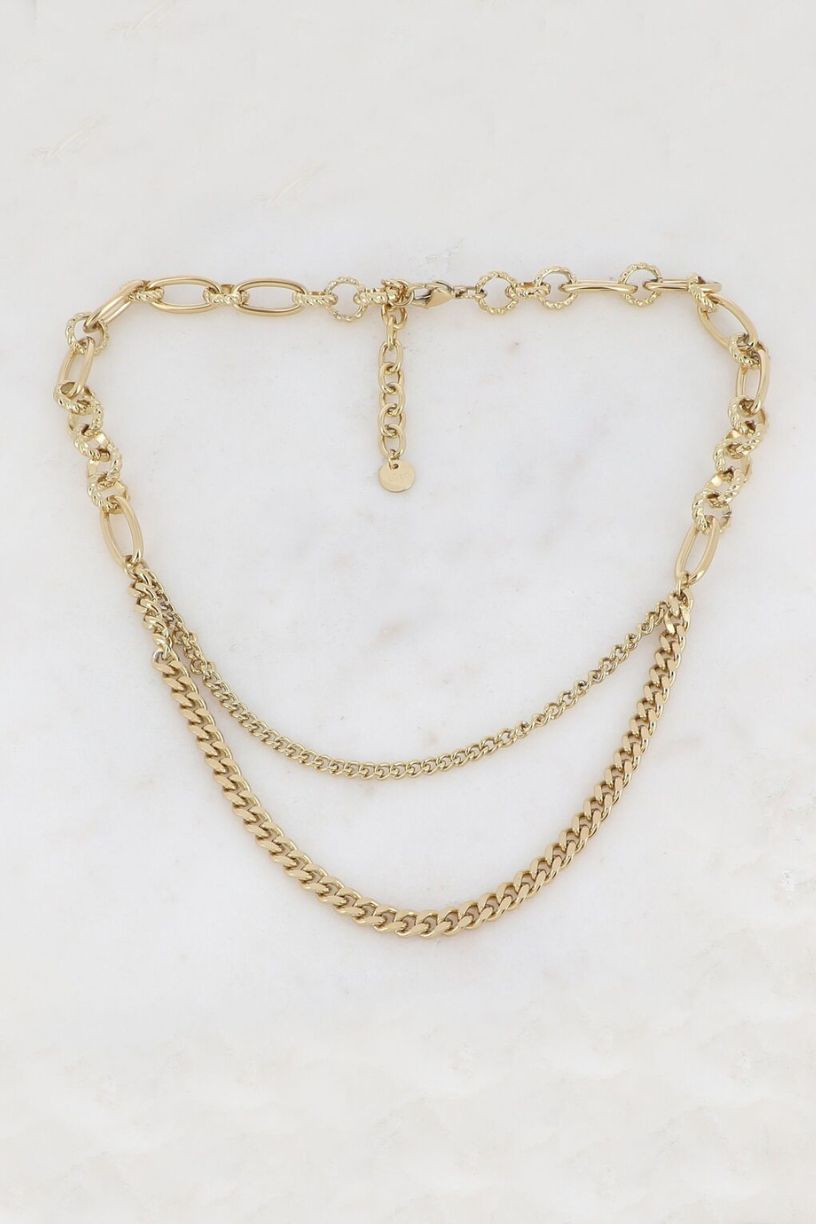 Chunky Gold Chain Necklace