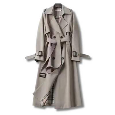 Amaya | Classy Belted Trench Coat