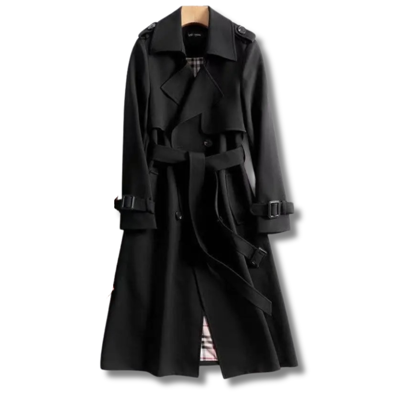 Amaya | Classy Belted Trench Coat