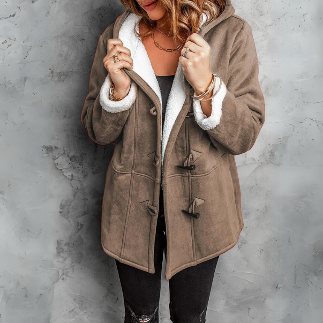 Amanda - Stylish Fur Lined Coat