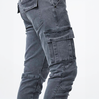 Dan | Urban Denim Cargo Jeans