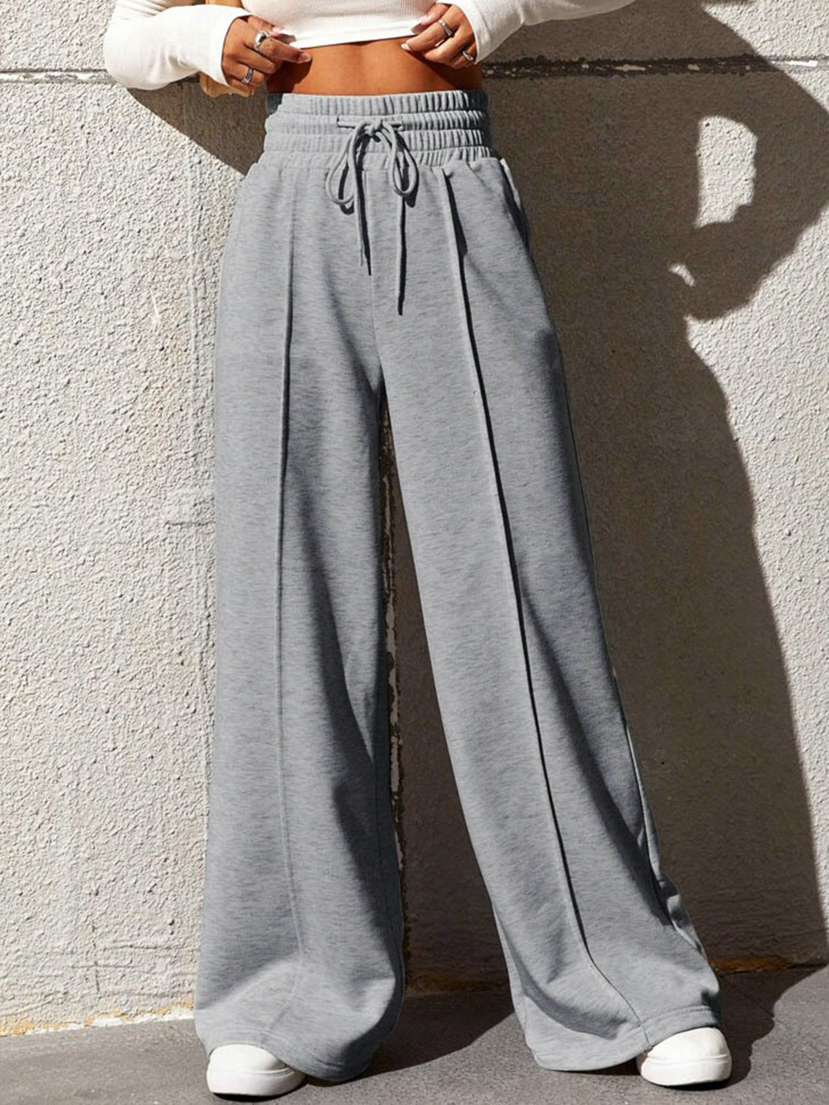 ATHENA - City Walk Wide Leg Sweatpants