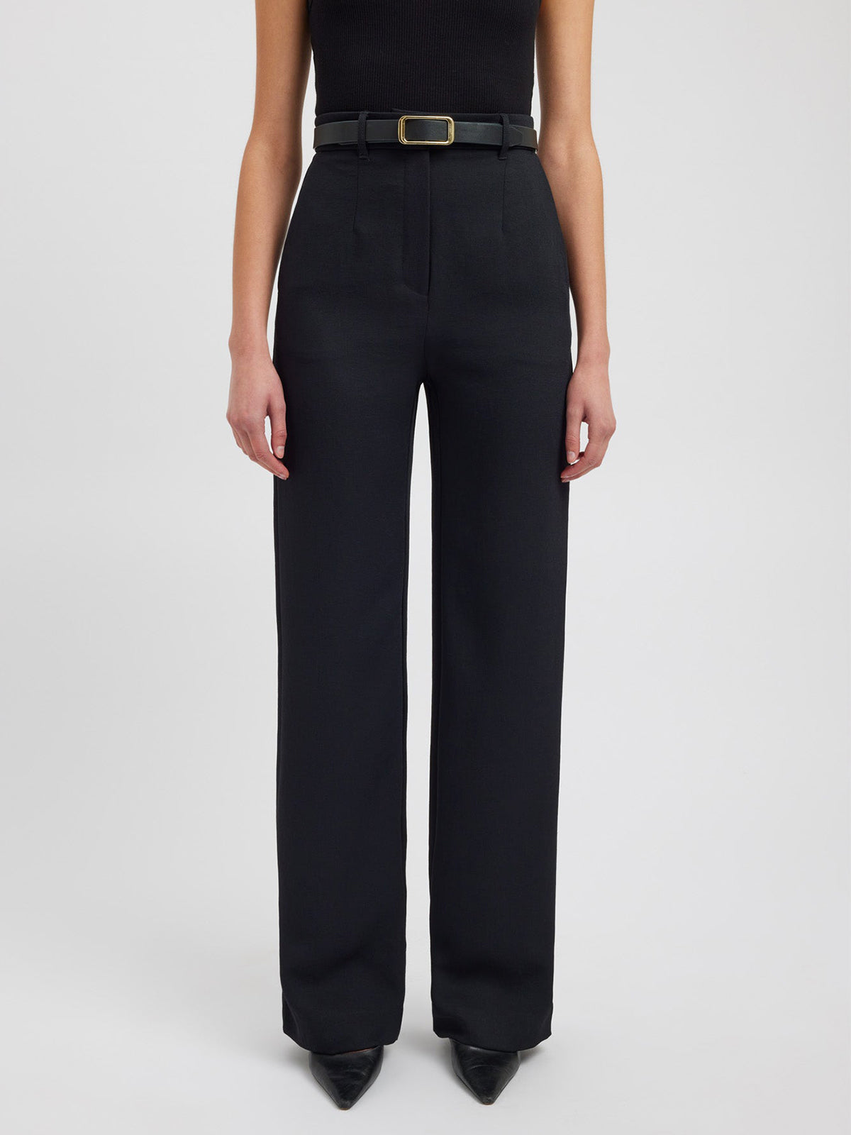 Krista - Business Casual Straight Leg Dress Pants