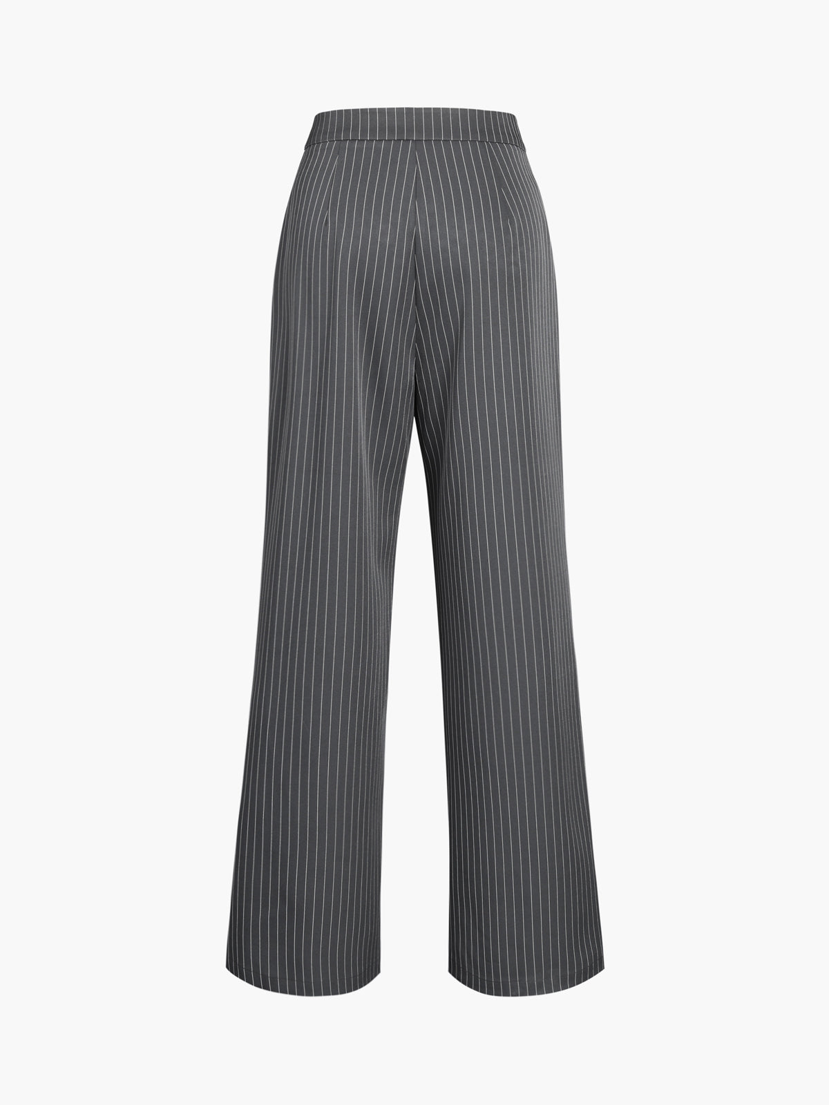 Xenia - Pinstripe Pleated Wide Leg Dress Pants