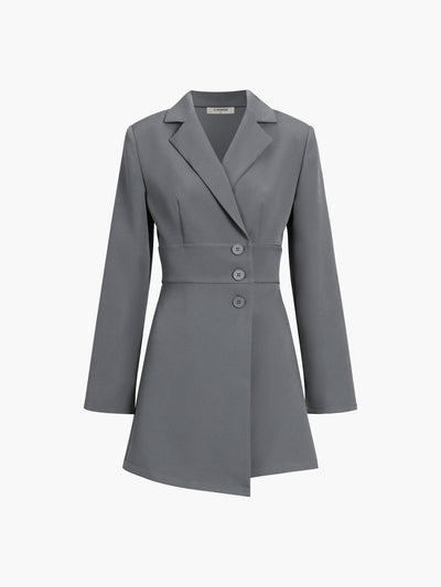 NATALIE - Blazer Long Sleeve Short Dress