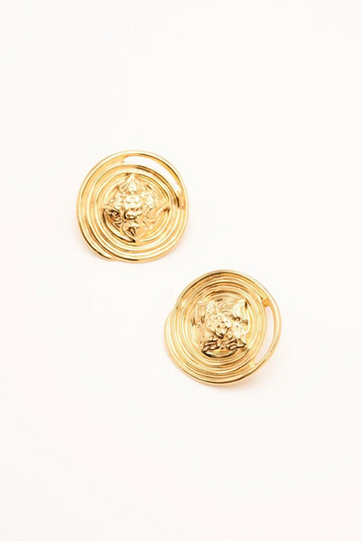 Statement Emboss Studs