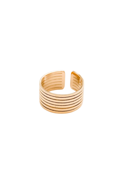 Statement Line Band Ring