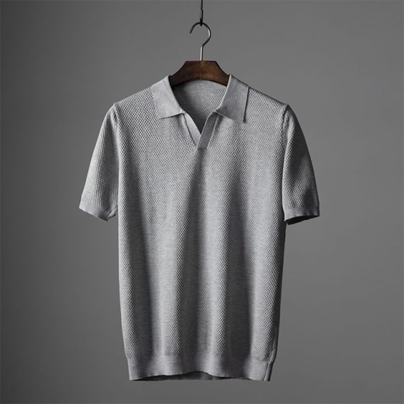 Lucca | Comfy Polo in Knitted COTTON