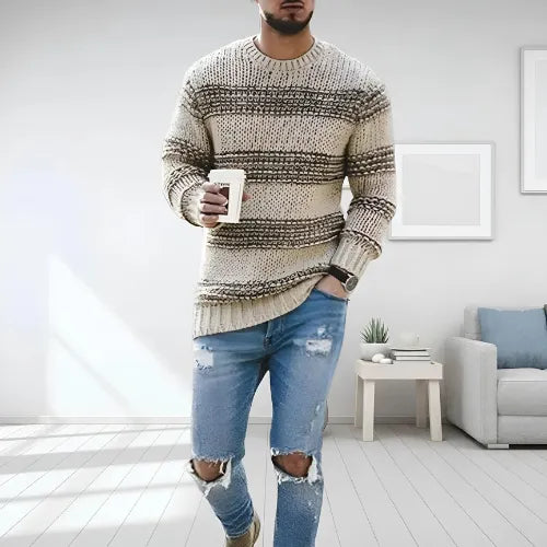 Dustin | Stylish Knit Sweater