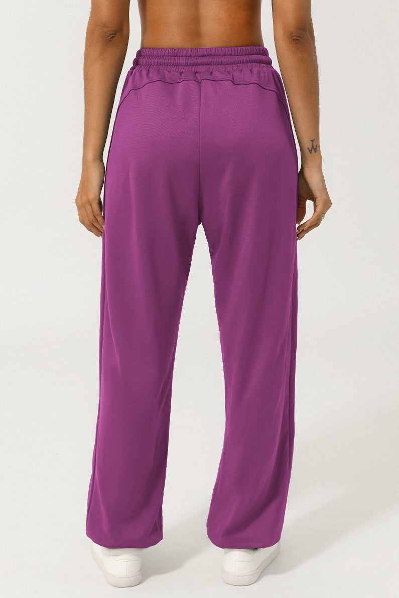 DINA - High Rise Drawstring Cuff Pant