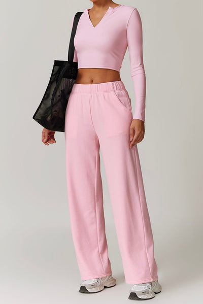 AURORA - Cozy Wide Leg Pant