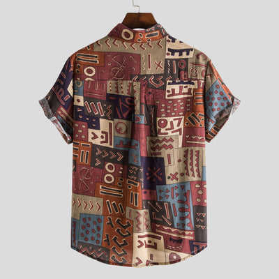 Samuel | Vibrant Pattern Shirt