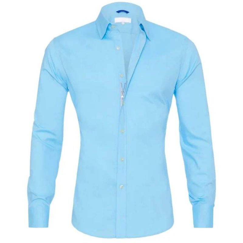 Teddy | Wrinkle-free Zip-up Shirt