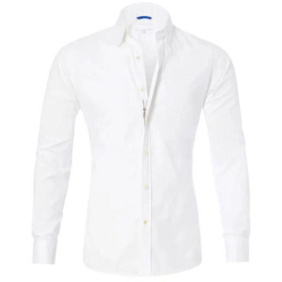 DAVE | WRINKLE-FREE SHIRT WITH ZIPPER