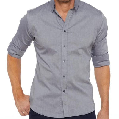 DAVE | WRINKLE-FREE SHIRT WITH ZIPPER