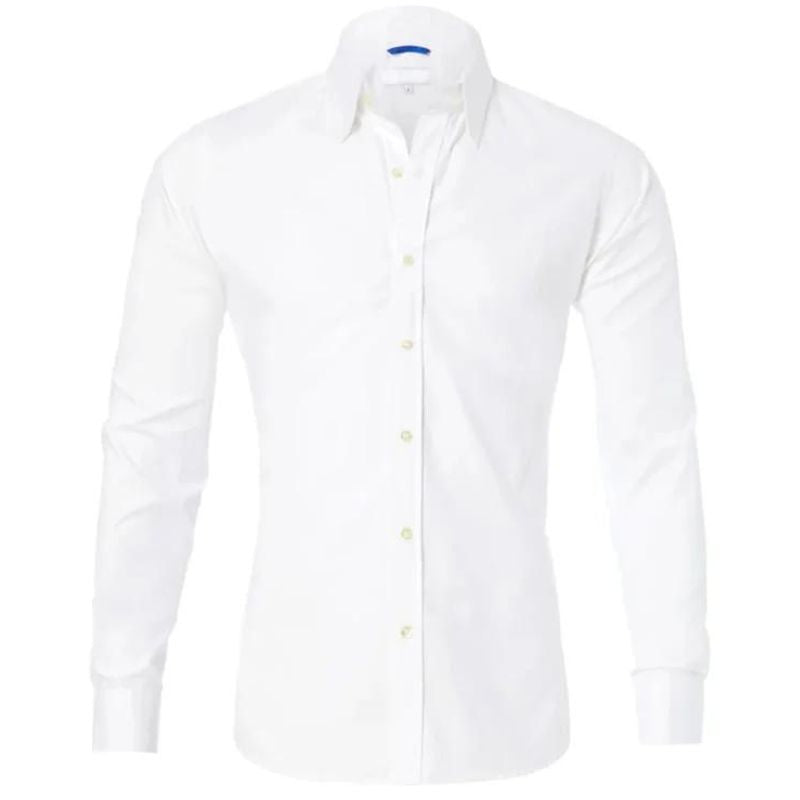 DAVE | WRINKLE-FREE SHIRT WITH ZIPPER