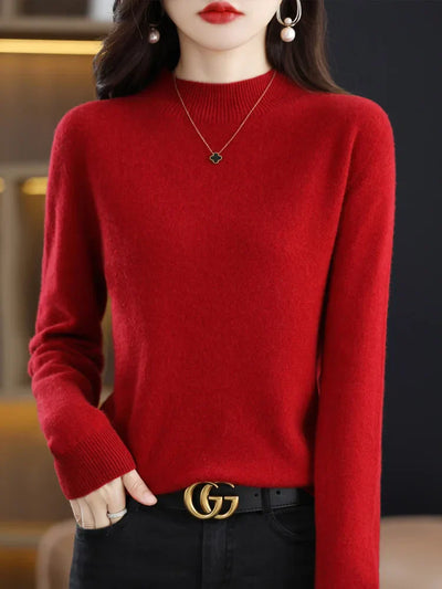 CARRIE | MOCK-NECK SWEATER