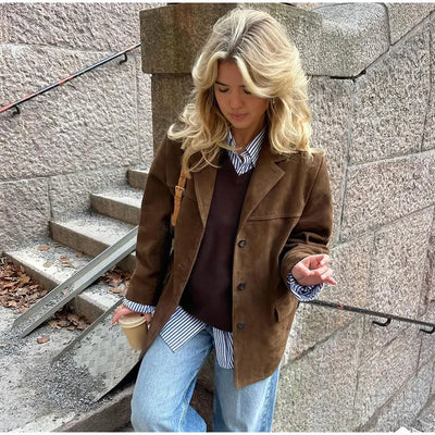 Vera | Refined Suede Jacket