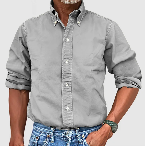 JOHAN - LONG SLEEVE BUTTON SHIRT