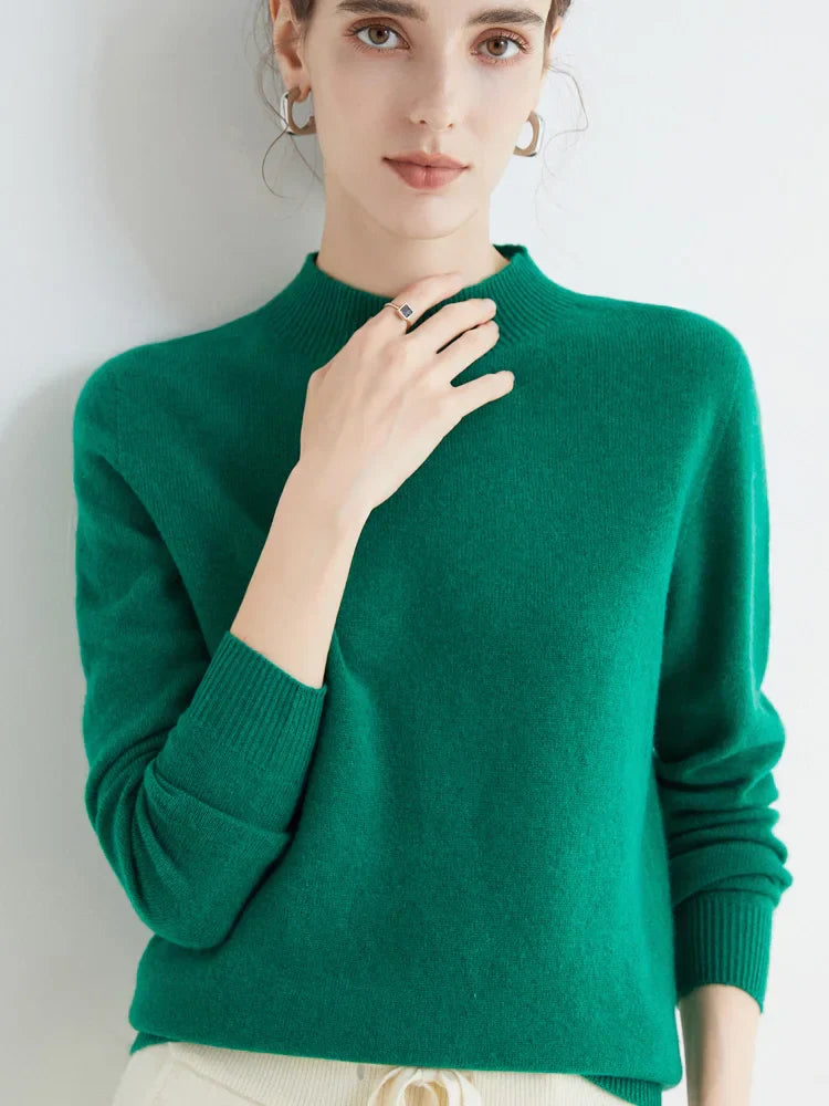 CARRIE | MOCK-NECK SWEATER