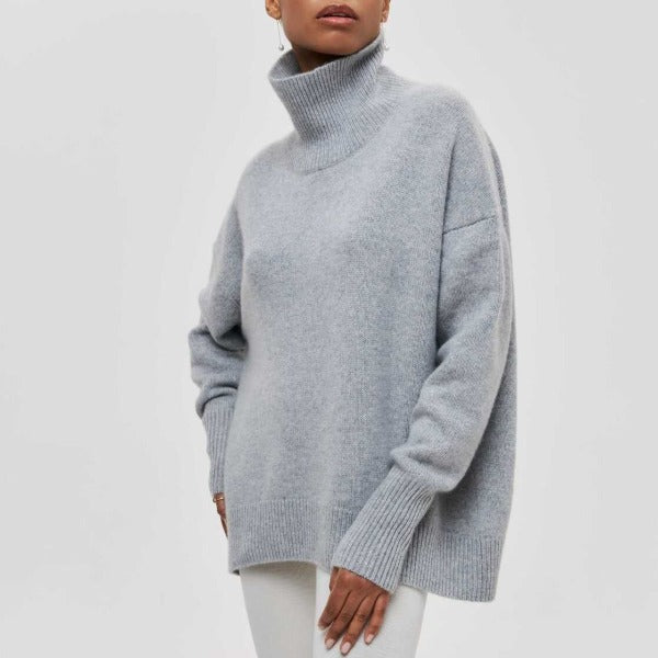 CHLOE | SWEATER WITH TURTLENECK