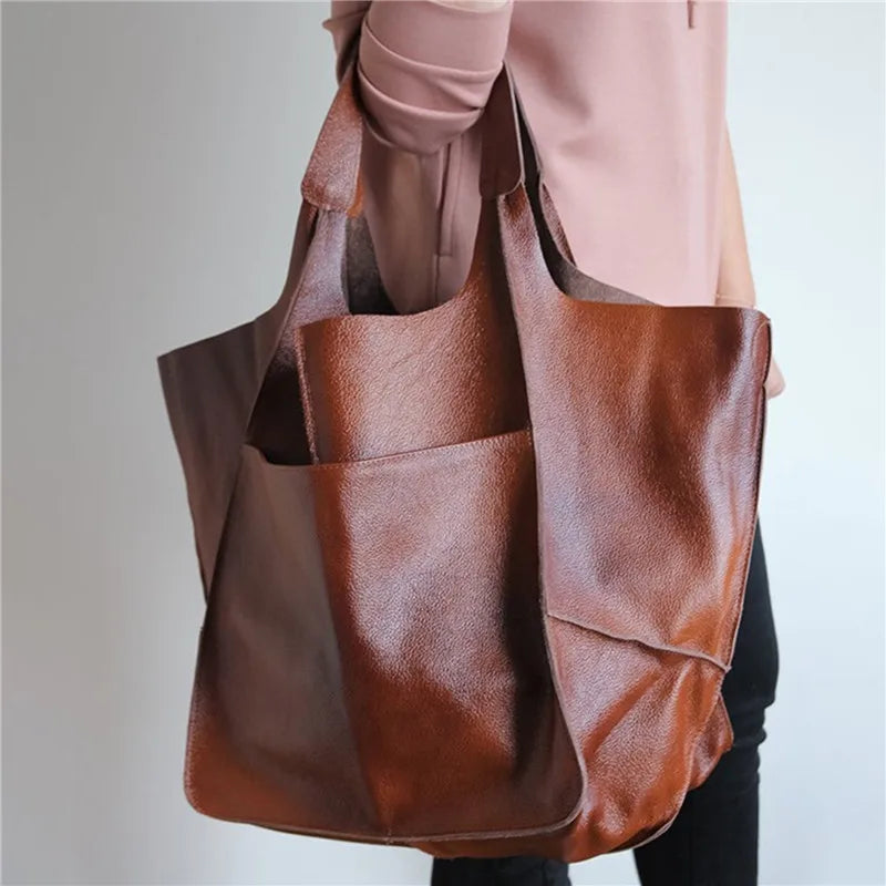 LAURA | VINTAGE LEATHER BAG