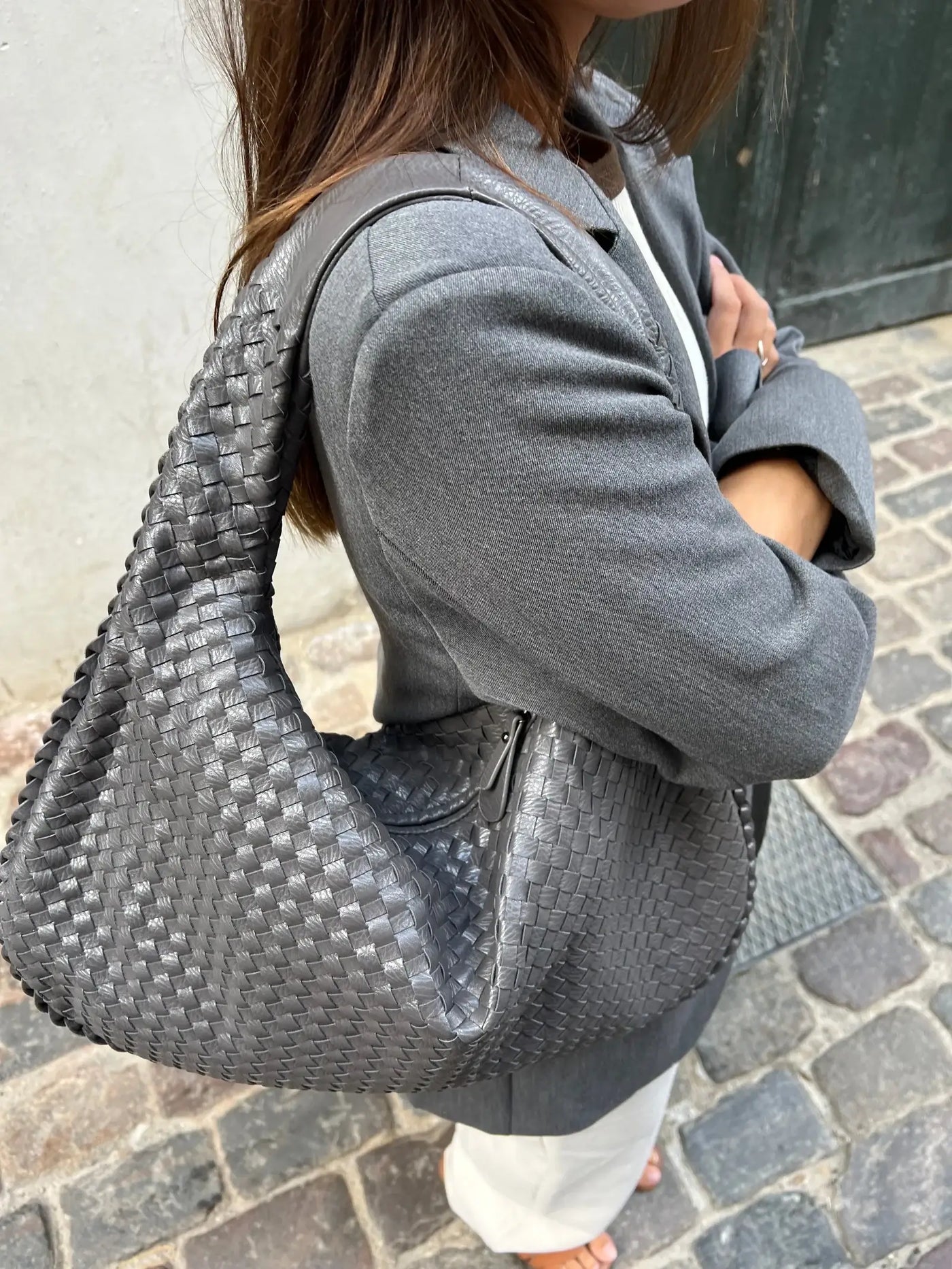 Woven XL Handbag