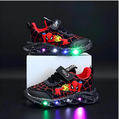 SpiderKicks™ | LED Light-Up Shoes for Kids