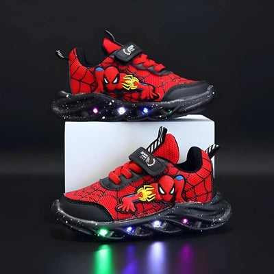 SpiderKicks™ | LED Light-Up Shoes for Kids