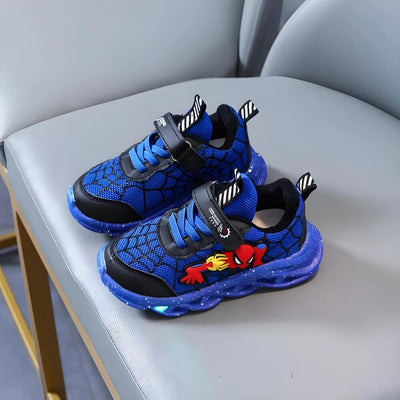 SpiderKicks™ | LED Light-Up Shoes for Kids