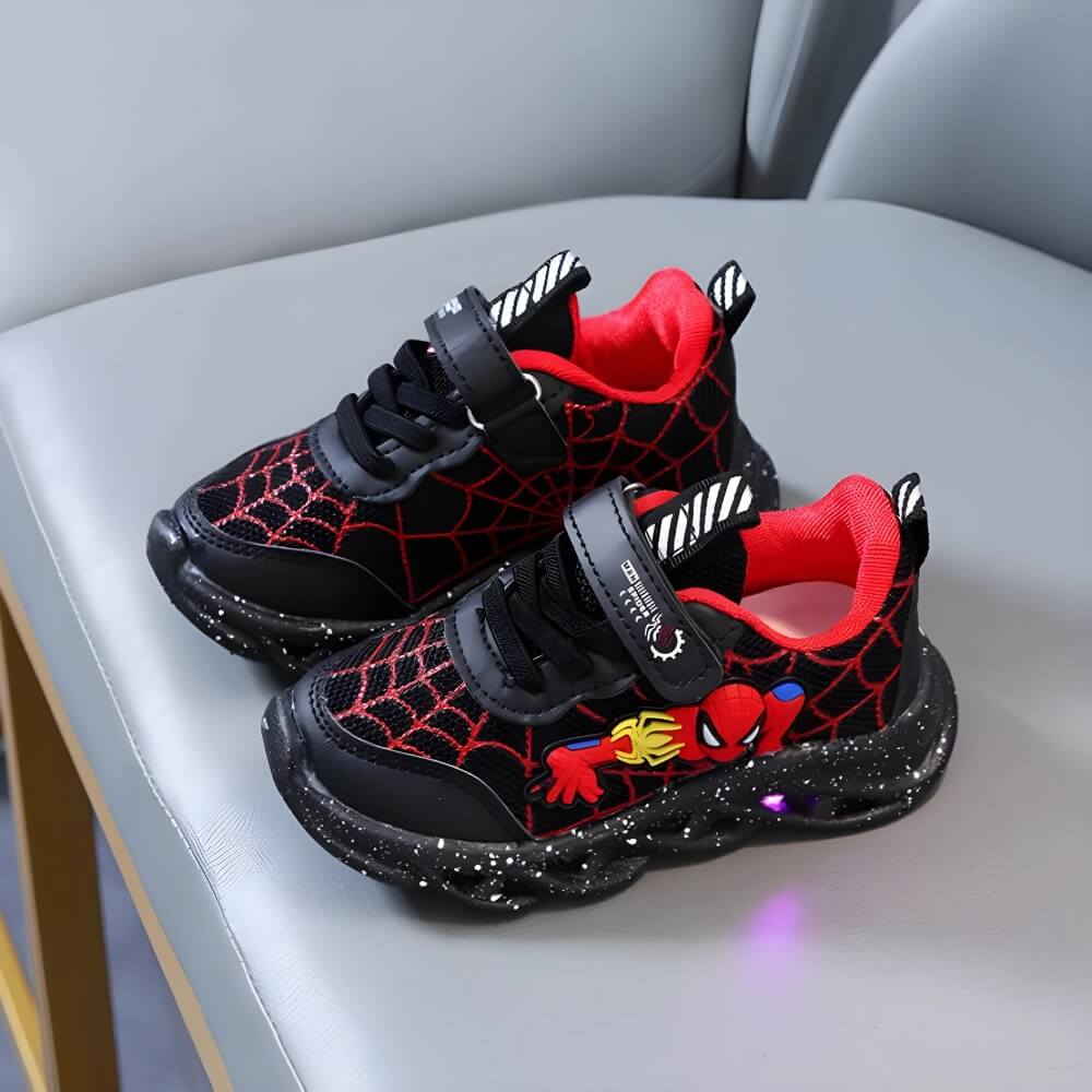 SpiderKicks™ | LED Light-Up Shoes for Kids