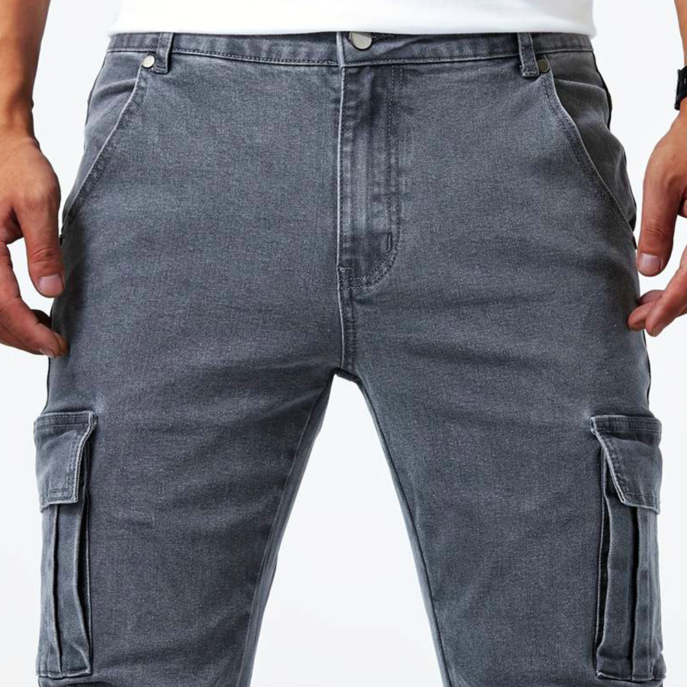 Dan | Urban Denim Cargo Jeans