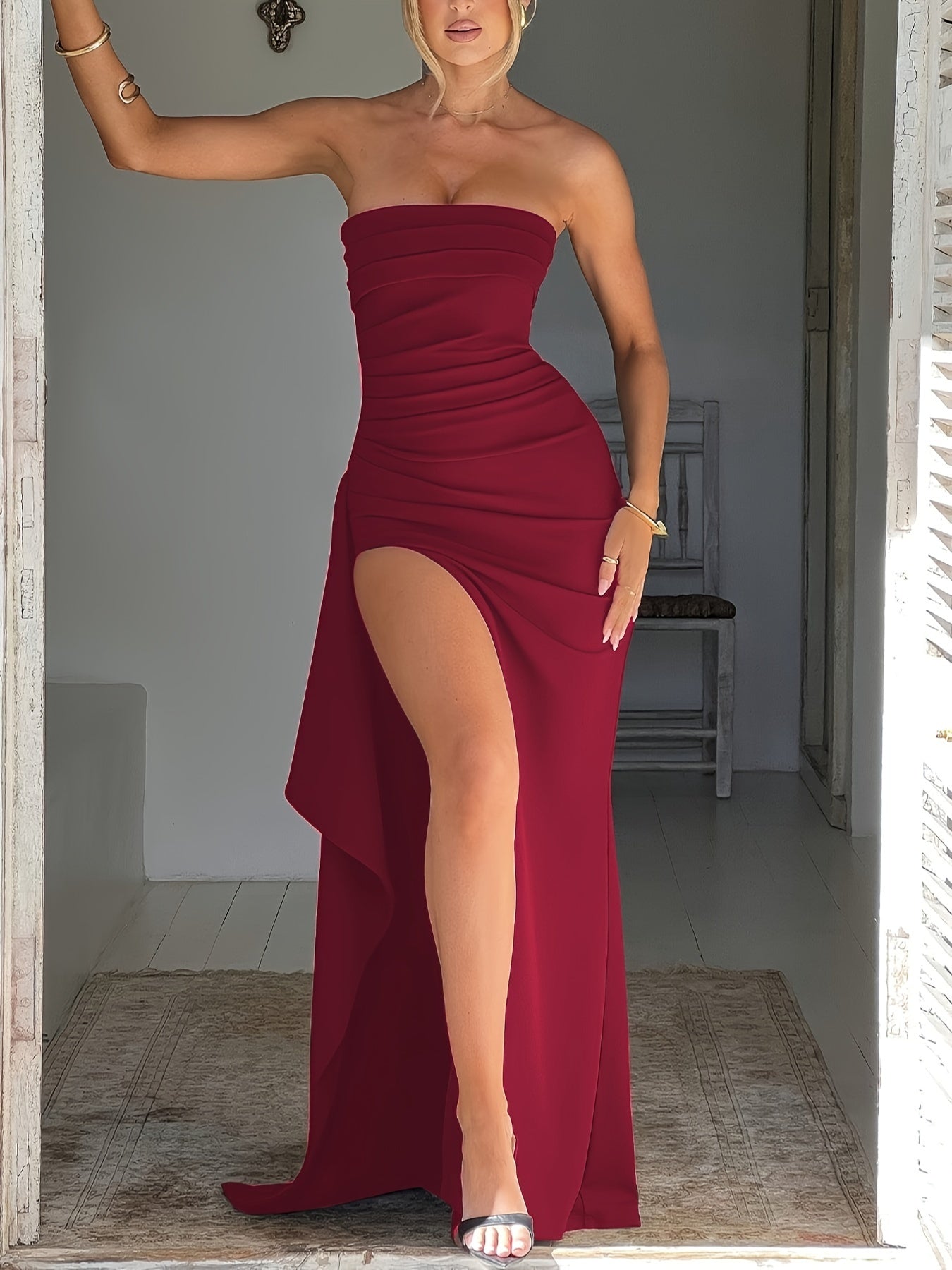 Maddison - Elegant Split Dress