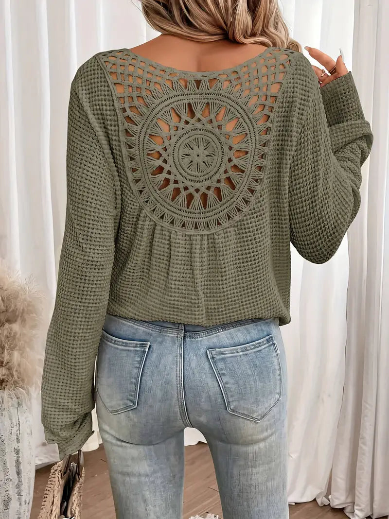 Becky - Elegant V-neck Sweater