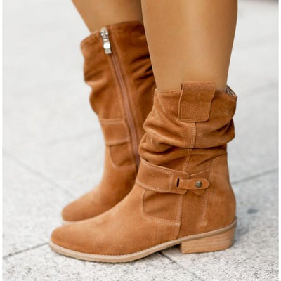 Allison | Stylish Boots with Zipper