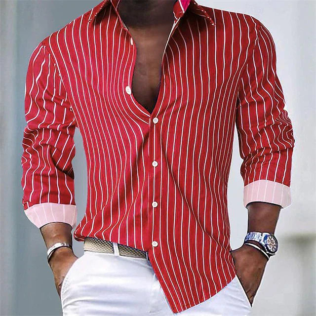 JASON™ | CLASSIC STRIPED MEN'S SHIRT