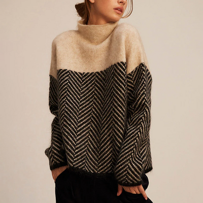 ADELIE | FAUX CASHMERE TURTLENECK