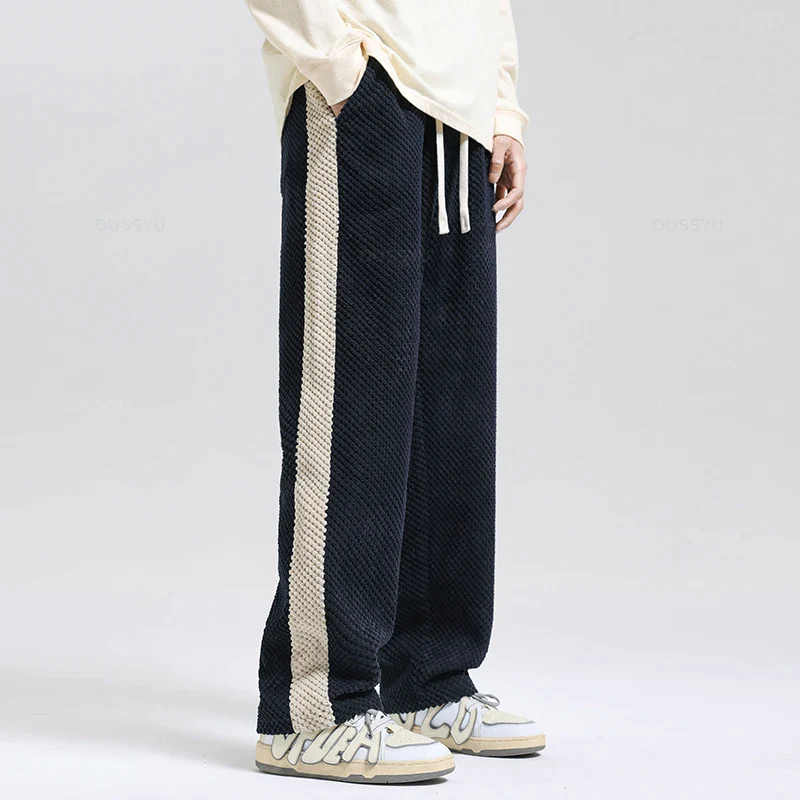 DANNY | Waffle Corduroy Joggers