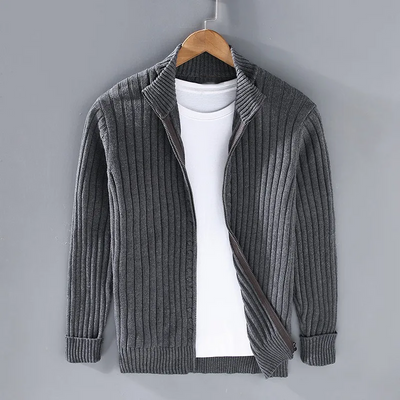 Merino | Zip Cardigan | 100% COTTON