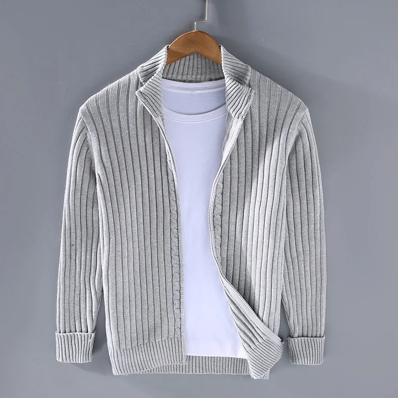 Merino | Zip Cardigan | 100% COTTON