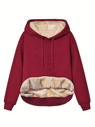 Mera™ - Hooded jumper with fleece