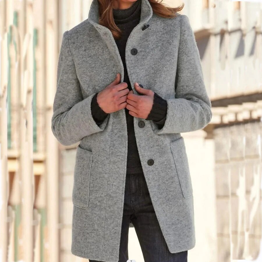 CATHERINE | WOMEN'S BUTTONED COAT