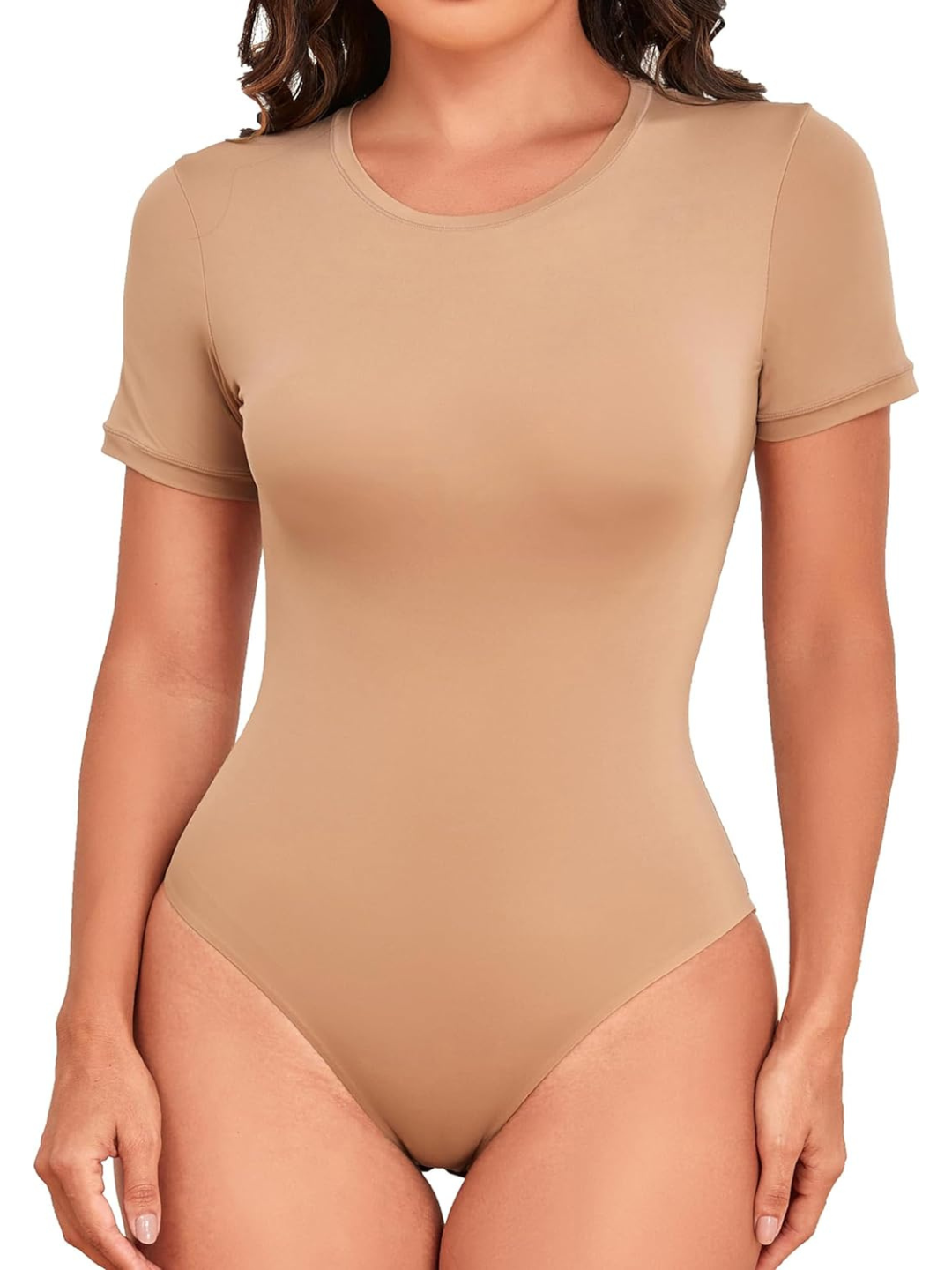 Long Sleeve Thong Bodysuit