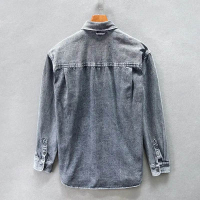 Florence | Stone-Washed Denim Shirt