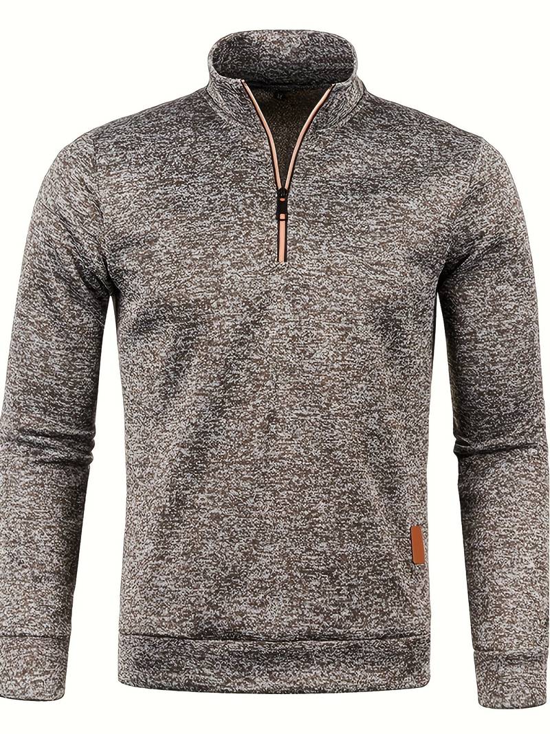 NOLAN | MEN'S FLEECE ZIP UP SWEATER